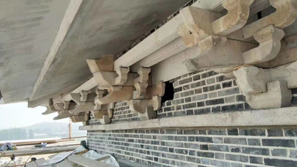 仿古手工雕刻木質斗拱 傳承古韻，裝飾經典